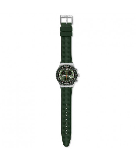 Crono uomo Forest Green Irony Swatch YVS462