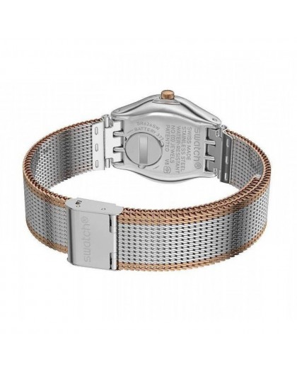 Orologio donna solo tempo Swatch Full Silver Jacket YSS327M