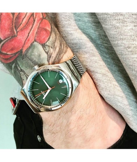 Orologio Irony automatico Swatch Sistem Kaki YIS407GA