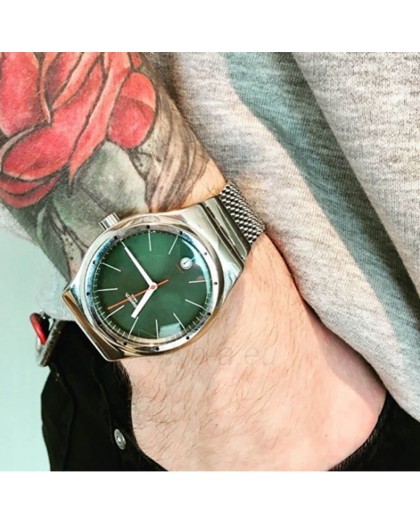 Orologio Irony automatico Swatch Sistem Kaki YIS407GA