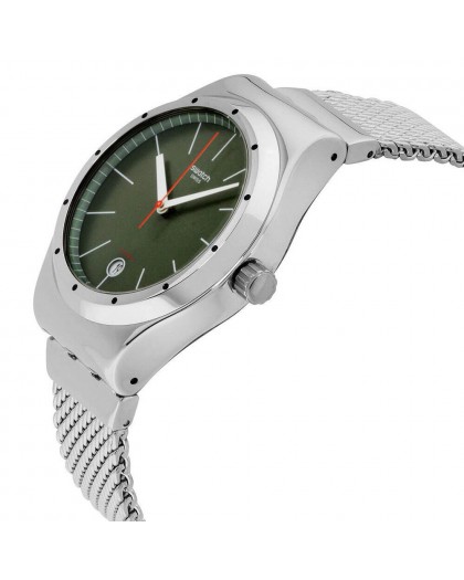 Orologio Irony automatico Swatch Sistem Kaki YIS407GA