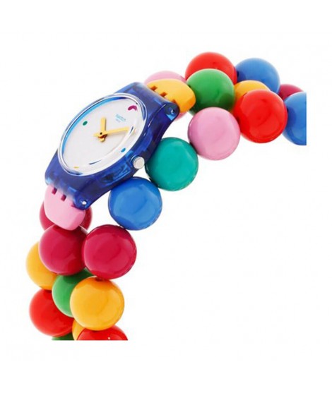 NEW✓LIMITED EDITION✓ Swatch CITY PEARLS LN154 Multicolor Ladies Watch