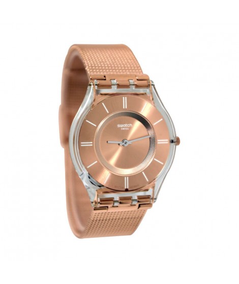 Orologio donna Swatch oro rosa Hello Darling SFP115M