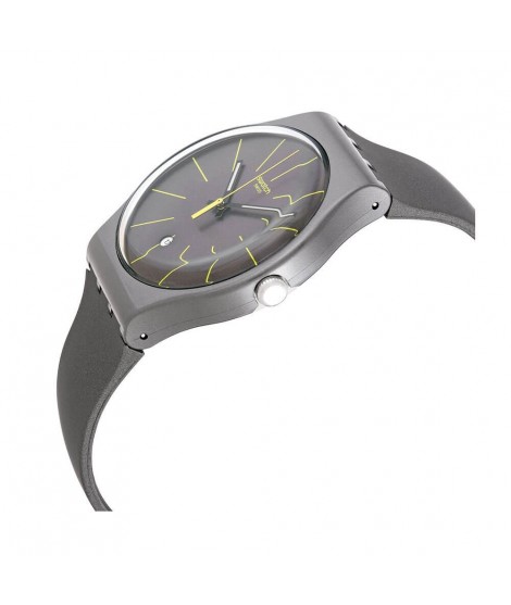 Orologio Swatch uomo solo tempo Charcolazing SUOB404