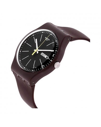 Orologio Swatch uomo Blue Browny SUOC704