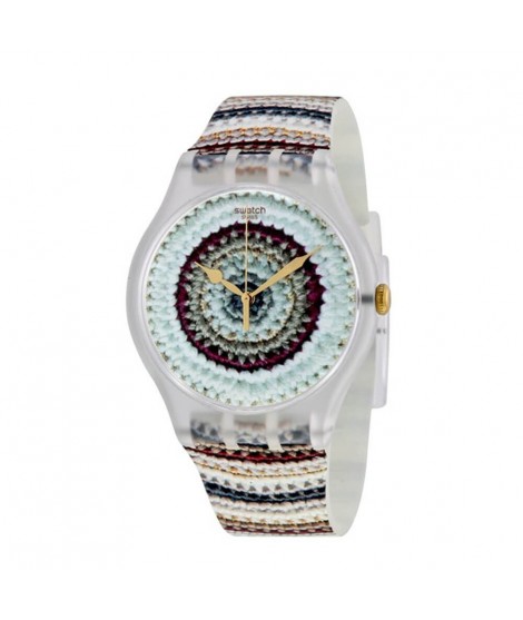 Orologio Swatch donna Tricotime SUOK114