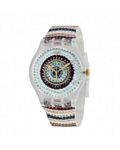 Orologio Swatch donna Tricotime SUOK114