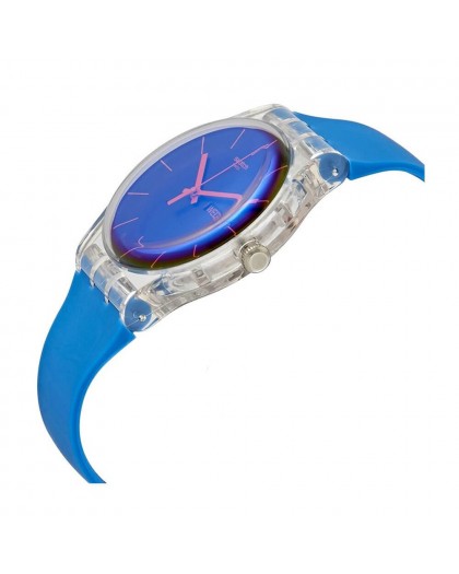 Orologio Swatch solo tempo unisex Polablue SUOK711