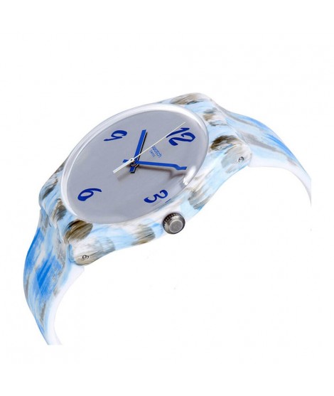 Orologio donna Swatch Bluquarelle SUOW149
