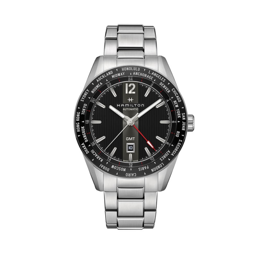 Orologio Hamilton Broadway Gmt Edition H43725131