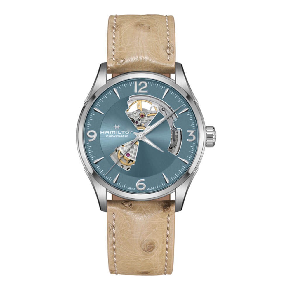 Orologio Hamilton automatico open heart H32705842