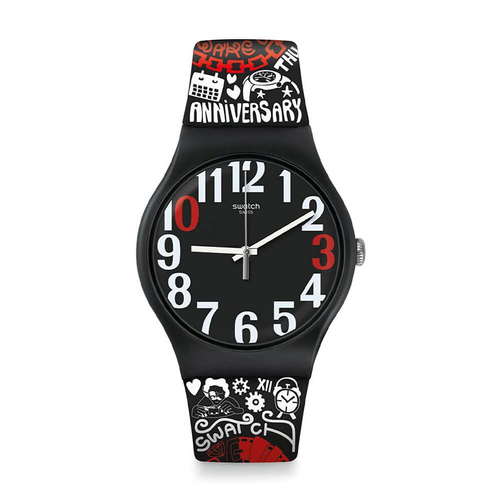 Orologio Swatch 30 AND TICKING SUOZ322