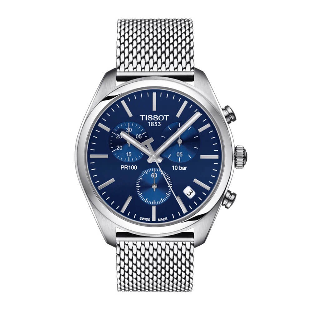 Orologio uomo con cronografo Tissot PR100 - T1014171104100
