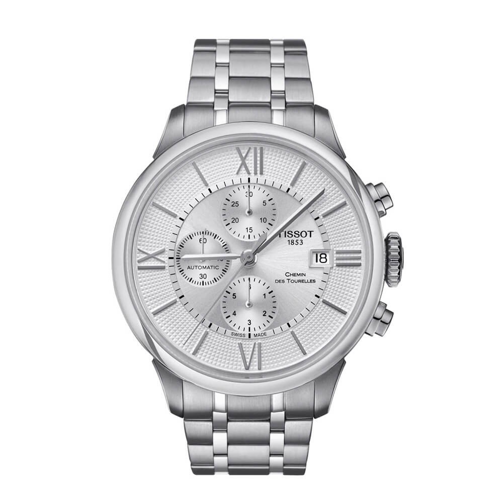 Cronogorafo automatico Tissot Chemin de Tourelles T0994271103800