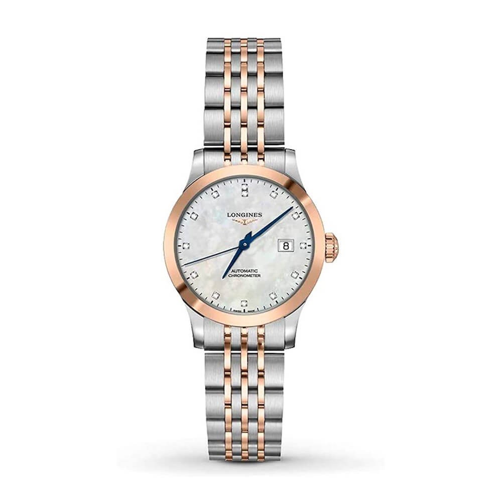 Orologio Longines Donna Record madreperla L23215877
