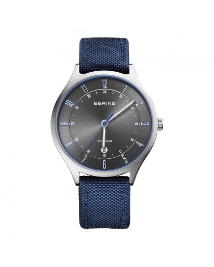 Bering Titanium Orologio uomo solo tempo al quarzo 11739-873