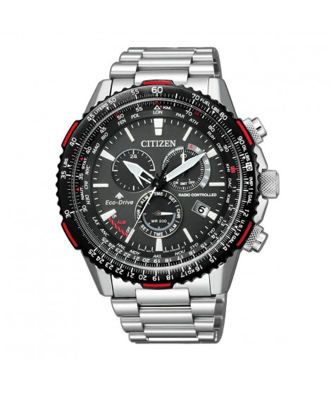 Citizen Orologio Crono Pilot eco-drive radiocontrolled CB5001-57E