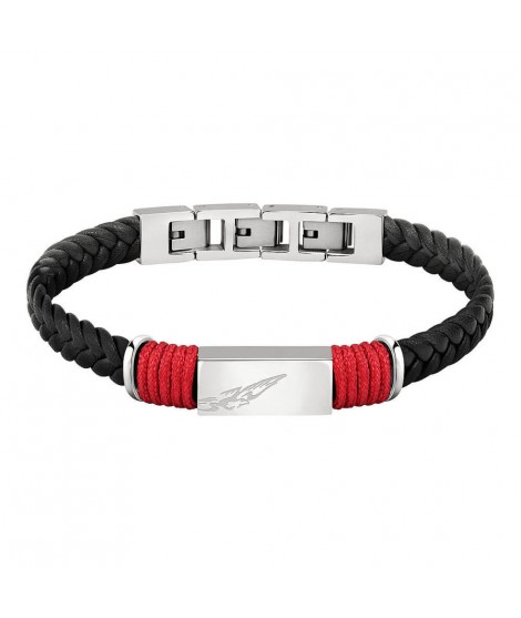 Sector No Limits Bracciale da uomo in Acciaio, Smalto e Fibra di carbonio SZV65