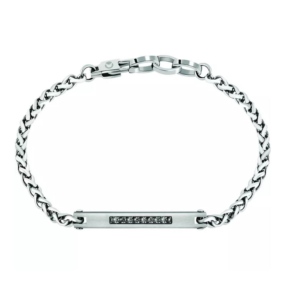 Sector No Limits Bracciale Collezione BASIC in acciaio e cristalli SZS44