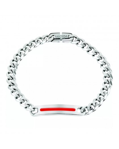 Sector No Limits Bracciale Collezione BASIC in acciaio e smalto SZS41