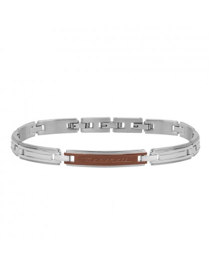 Bracciale da uomo Collezione Maserati in acciaio JM218AMD08