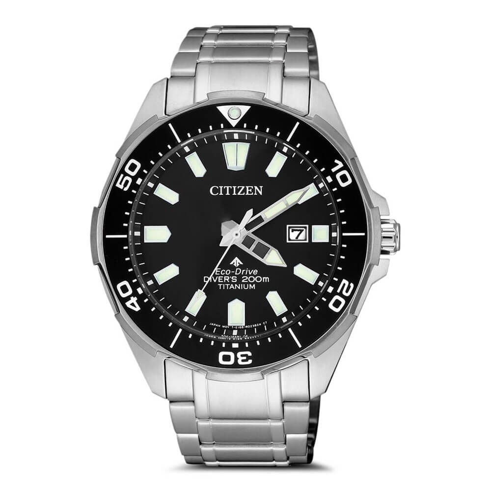 Citizen Orologio eco-drive uomo super titanio BN0200-81E
