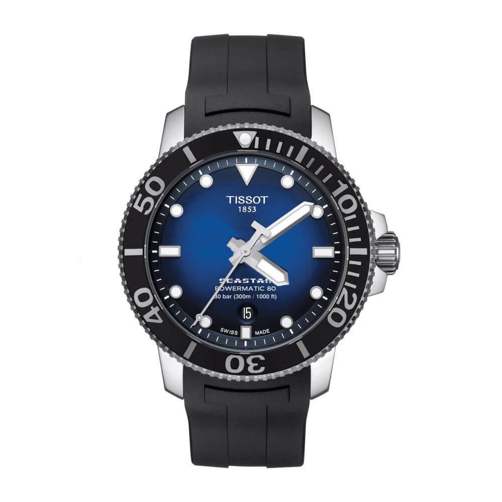 Orologio Tissot Seastar 1000 powermatic 80 T1204071704100