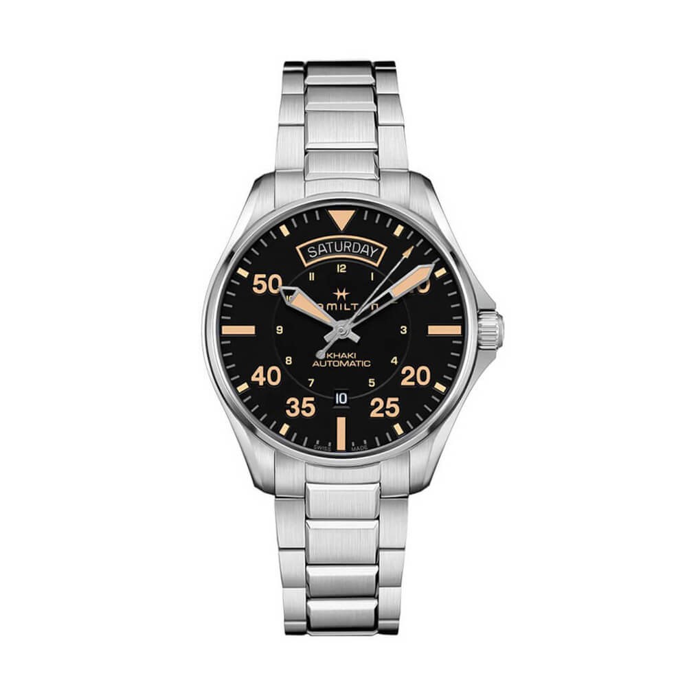 Orologio Hamilton Khaki Aviation Day Date Auto H64645131
