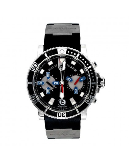 Cronografo automatico con rotore in oro - Ulysse Nardin 8003-102-392