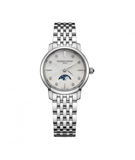 Frederique Constant Orologio Slimline Moonphase FC-206MPWD1S6B