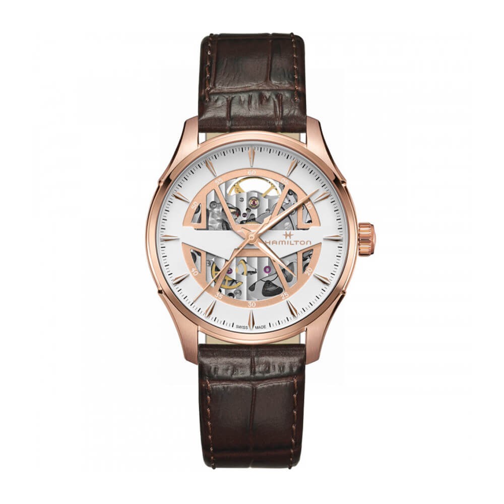 Orologio automatico Hamilton Jazzmaster Skeleton H42505510
