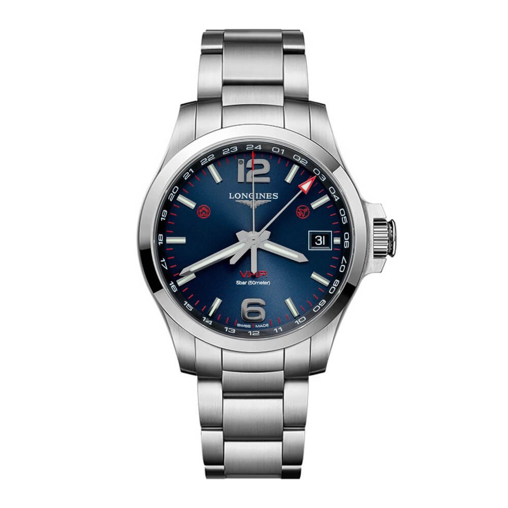 Longines Orologio Conquest VHP GMT L37184966