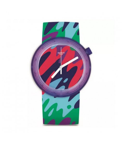 Orologio multicolor Swatch donna Popthusiasm PNP101