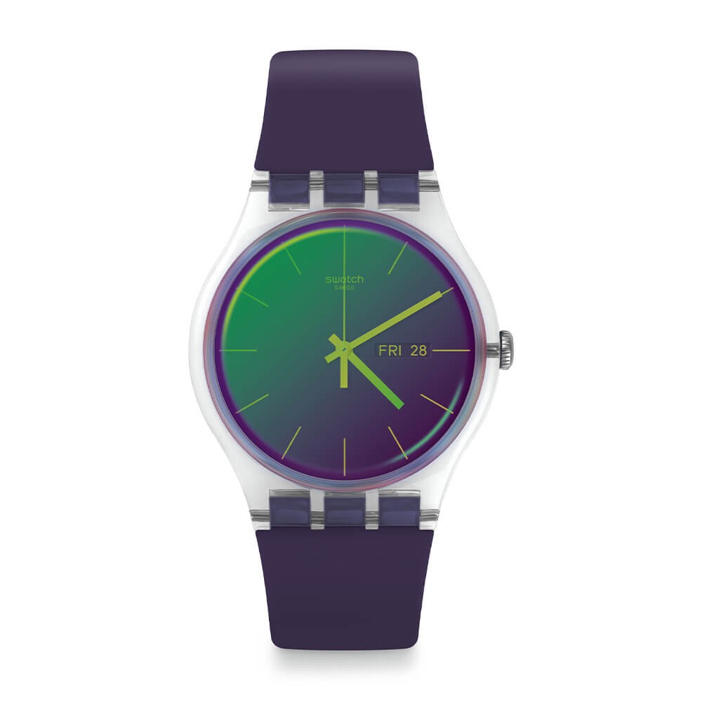 Orologio Swatch donna Polapurple SUOK712