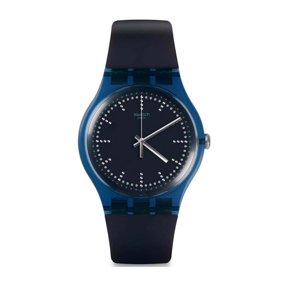 Orologio Swatch unisex Blue Pillow SUON121