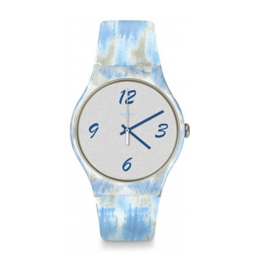 Orologio donna Swatch Bluquarelle SUOW149