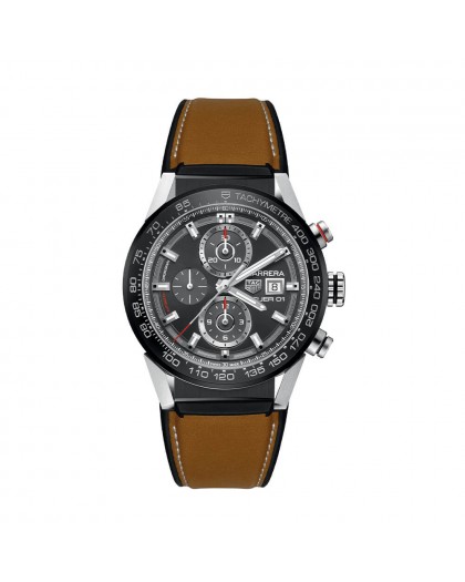 Cronografo automatico uomo Tag Heuer CAR201W.FT6122
