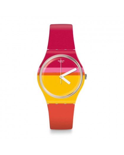 Orologio quarzo donna Swatch Roug'heure GW198