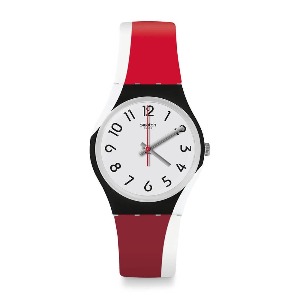 Orologio unisex Swatch Redtwist GW208