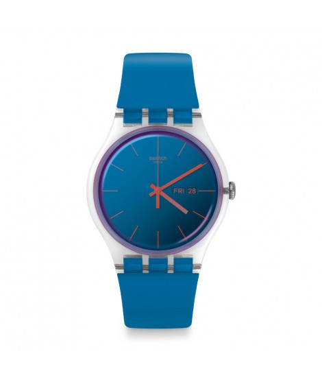 Orologio Swatch solo tempo unisex Polablue SUOK711