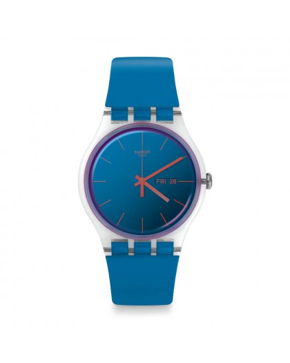 Orologio Swatch solo tempo unisex Polablue SUOK711