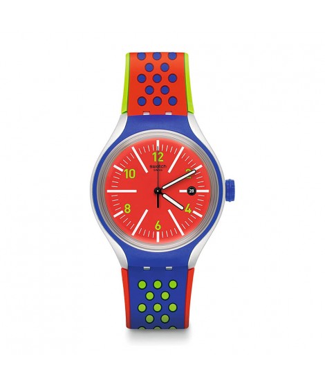 Orologio uomo solo tempo Swatch Vermelho YES4016