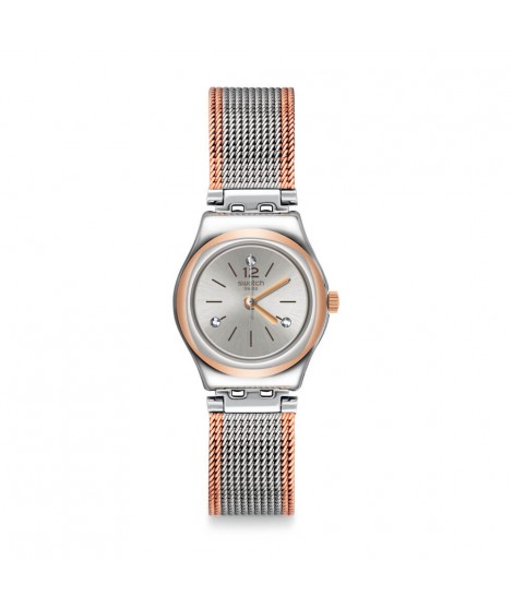 Orologio donna solo tempo Swatch Full Silver Jacket YSS327M
