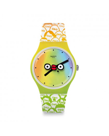 Orologio Swatch What's Yo Face? SUOZ303