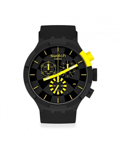 Orologio Swatch Big Bold Checkpoint Yellow SB02B403