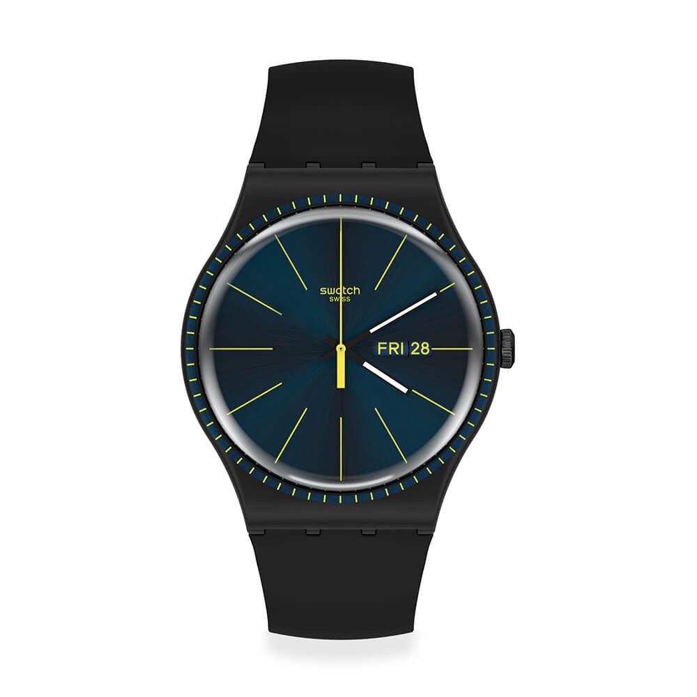 Orologio Swatch Black Rails SUOB731