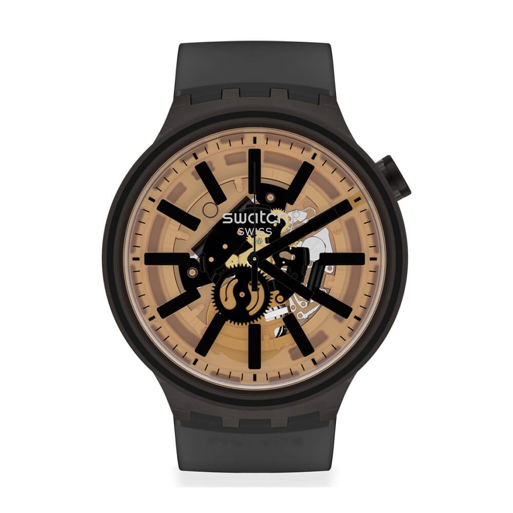 Orologio Swatch Big Bold Dark Taste SO27B115