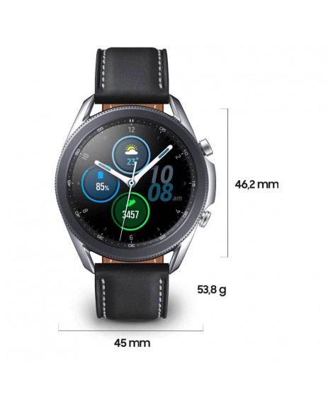 Watch Samsung Galaxy 3 R840 45mm - Silver EU