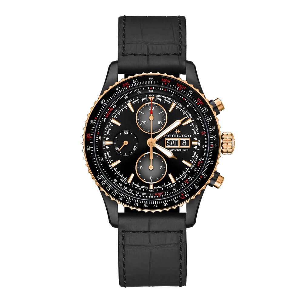 Hamilton Khaki aviation converter auto chrono H76736730