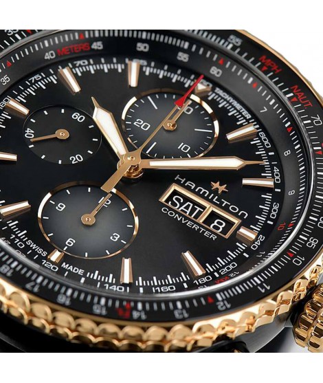 Hamilton Khaki aviation converter auto chrono H76736730